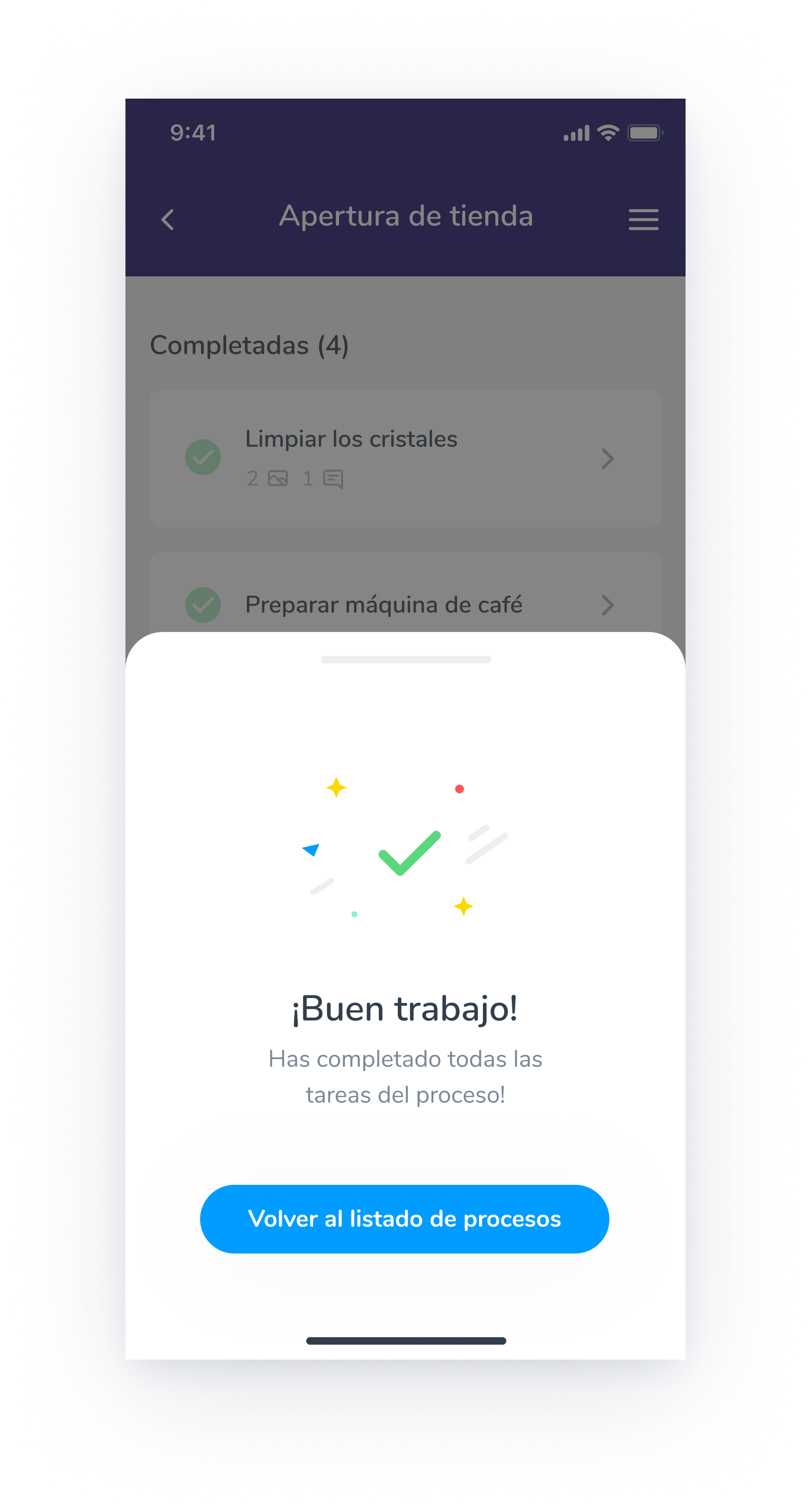 Task list — all tasks completed
