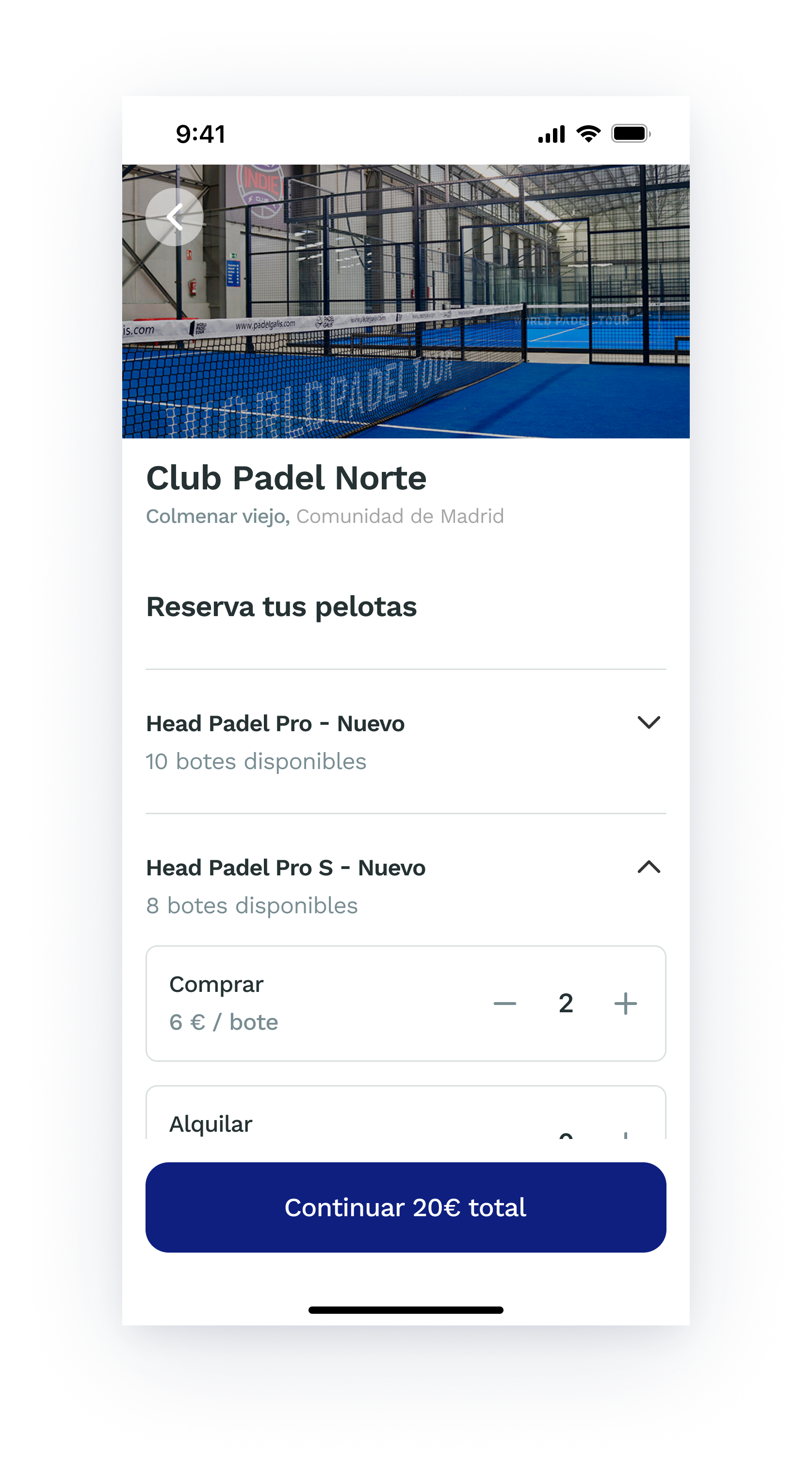 Club detail