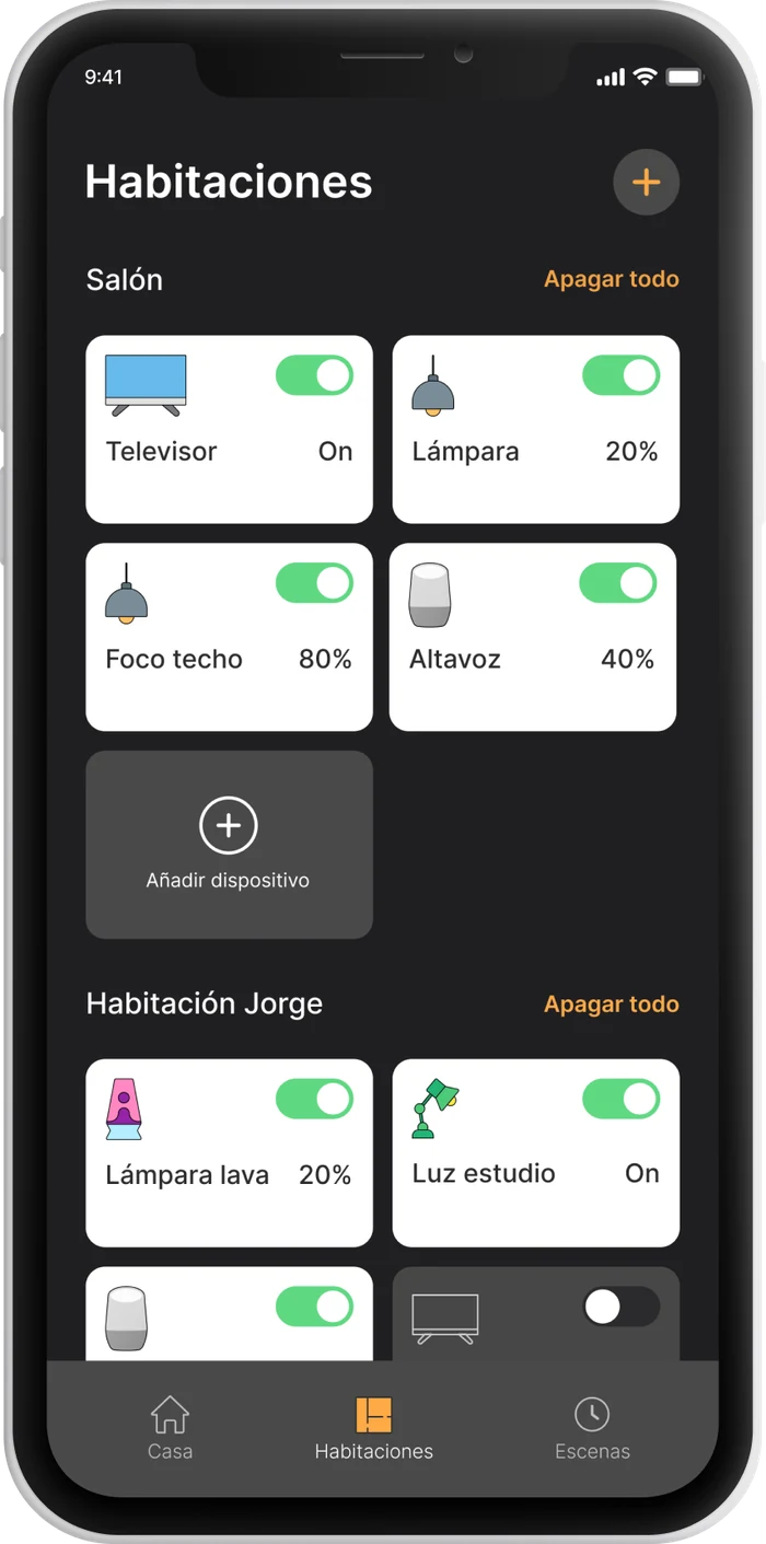 Smart Home — rooms