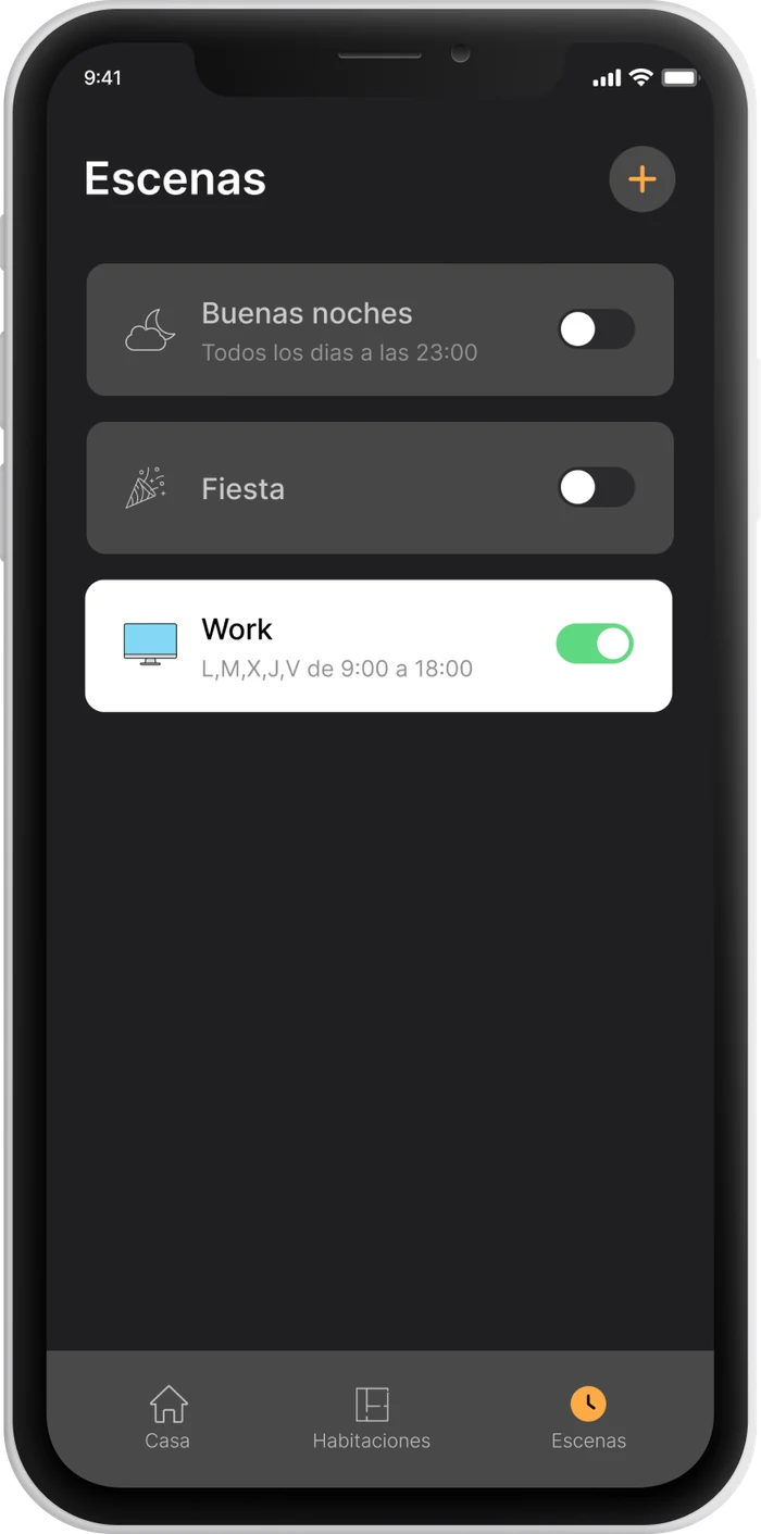 Smart Home — devices in use
